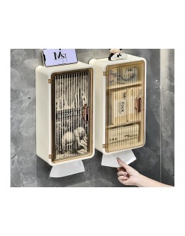 Водоустойчив PVC шкаф с поставка за хартия и телефон